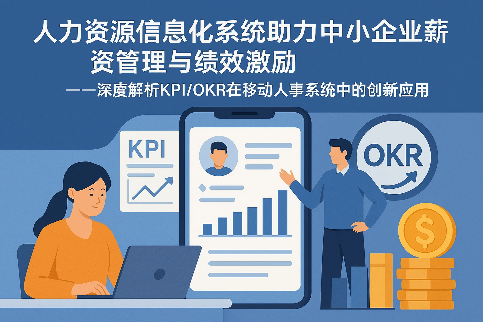 人力资源信息化系统助力中小企业薪资管理与绩效激励——深度解析KPI/OKR在移动人事系统中的创新应用