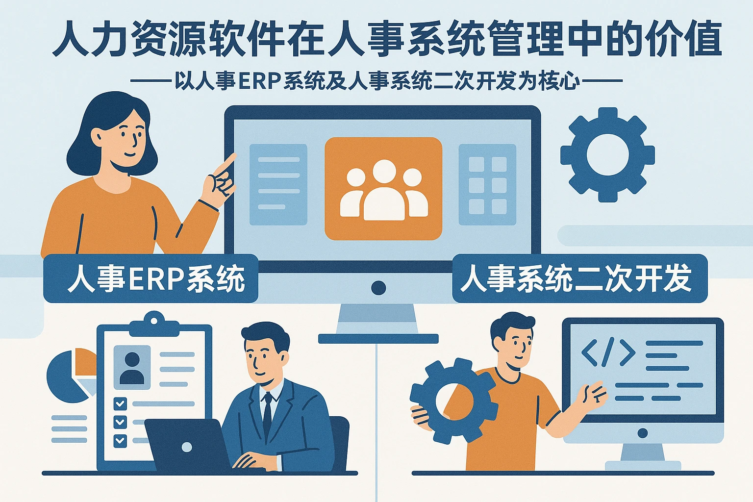 人力资源软件在人事系统管理中的价值与进阶——以人事ERP系统及人事系统二次开发为核心