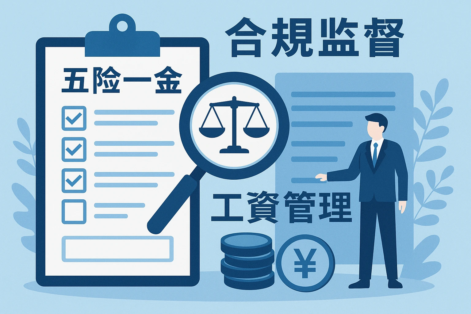 五险一金与工资管理的合规监督