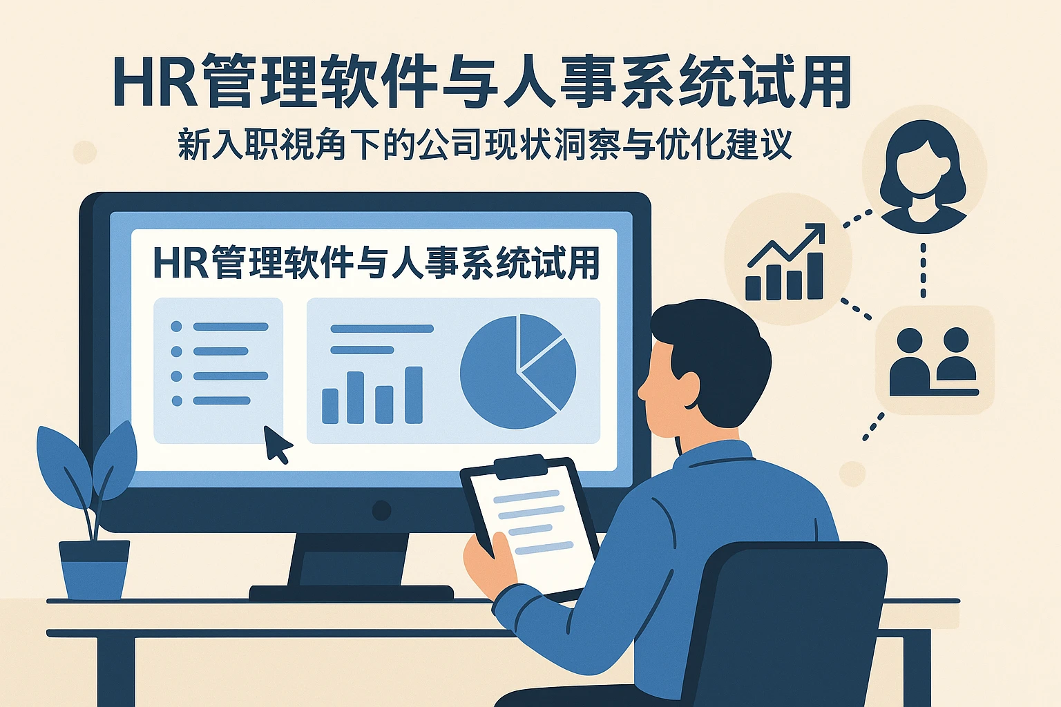HR管理软件与人事系统试用：新入职视角下的公司现状洞察与优化建议
