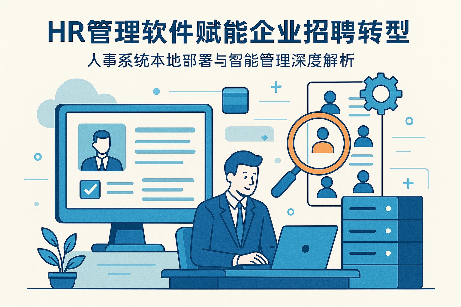 HR管理软件赋能企业招聘转型——人事系统本地部署与智能管理深度解析