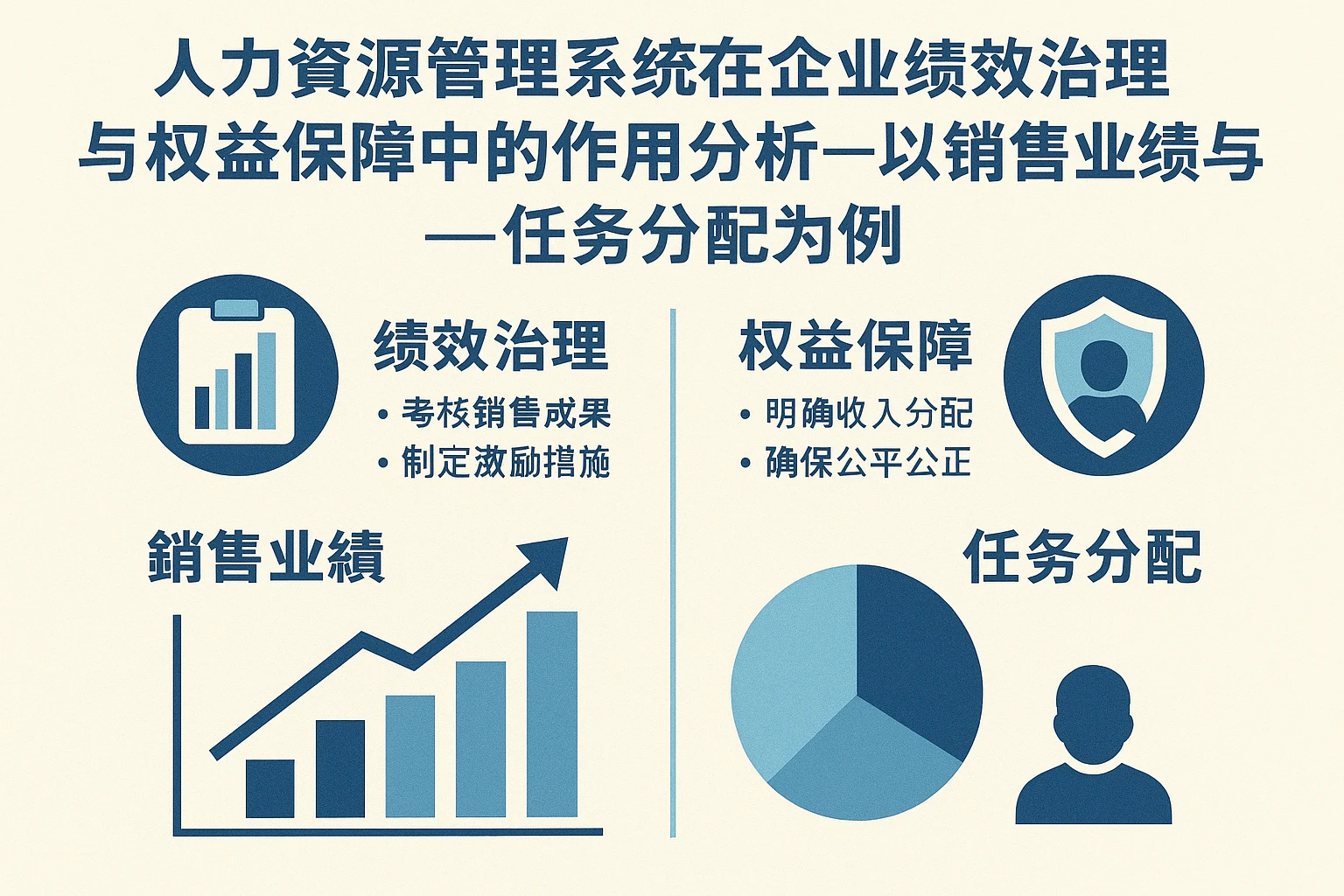 人力资源管理系统在企业绩效治理与权益保障中的作用分析——以销售业绩与任务分配为例