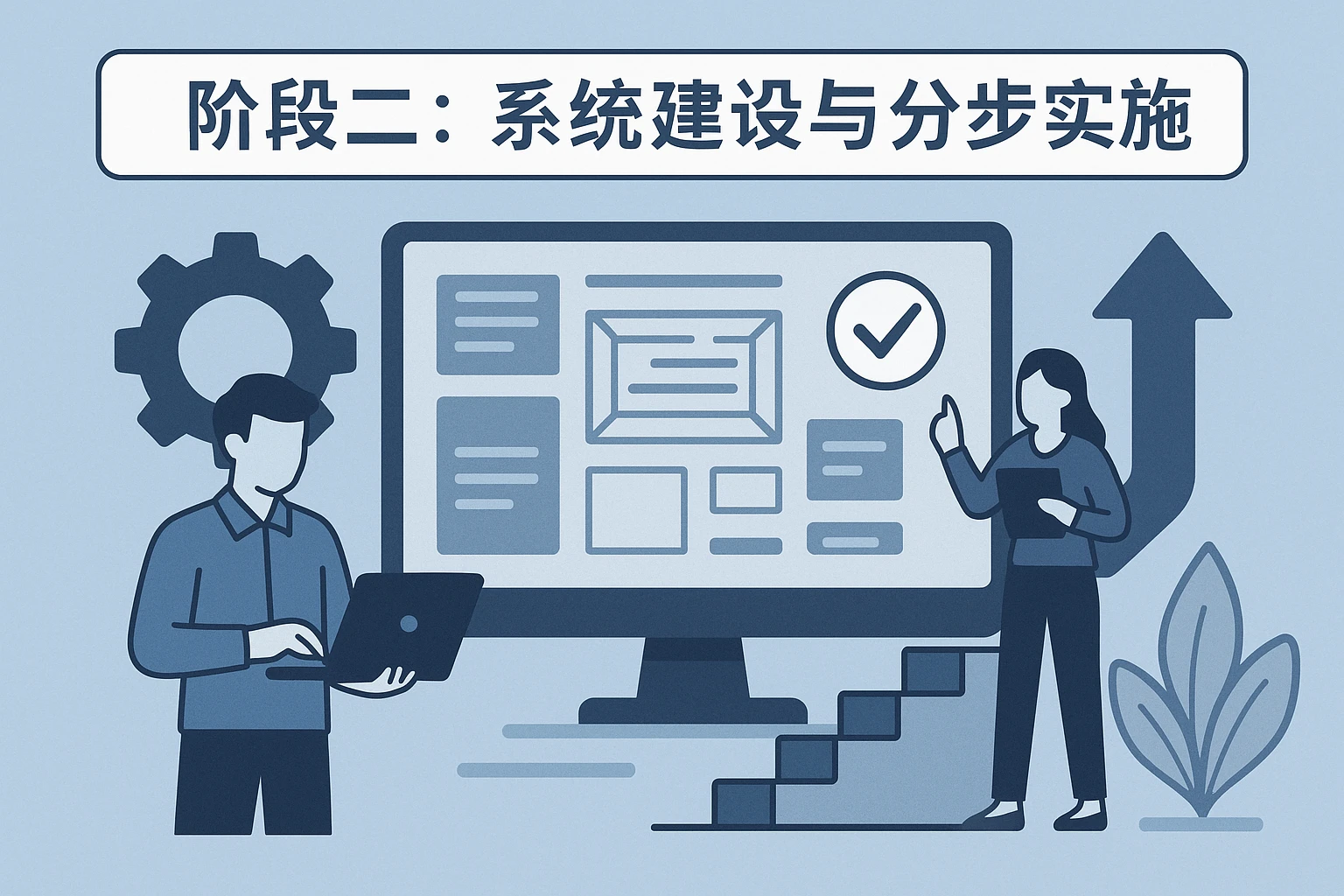 阶段二：系统建设与分步实施