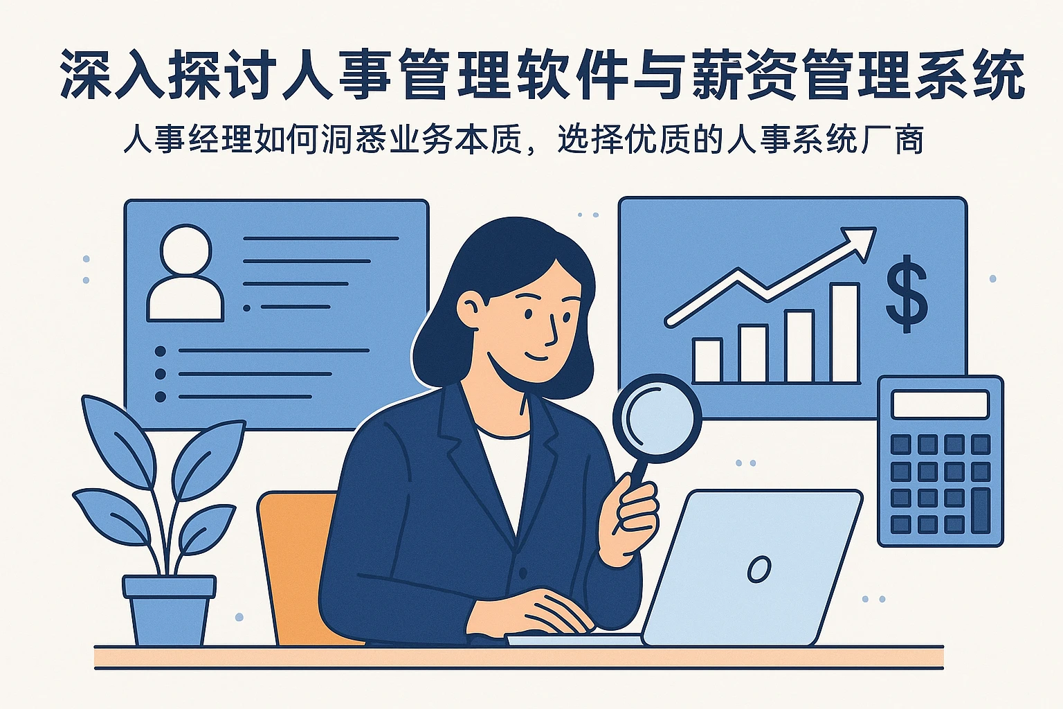 深入探讨人事管理软件与薪资管理系统：人事经理如何洞悉业务本质，选择优质的人事系统厂商