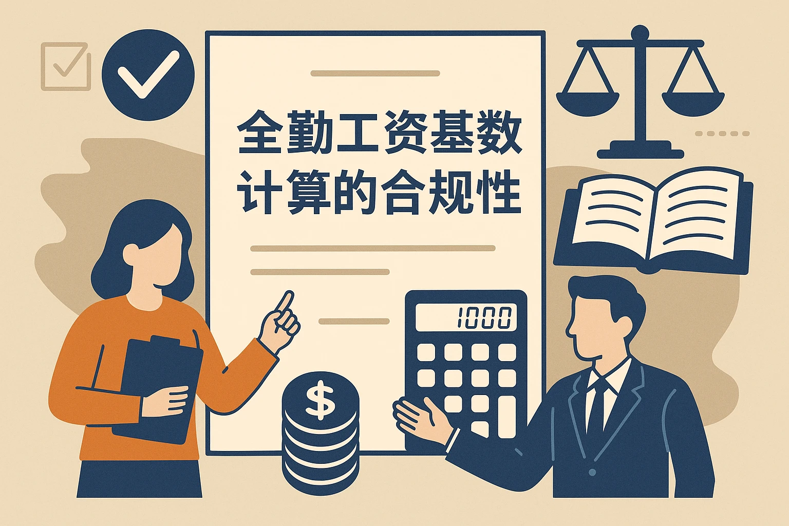 全勤工资基数计算的合规性