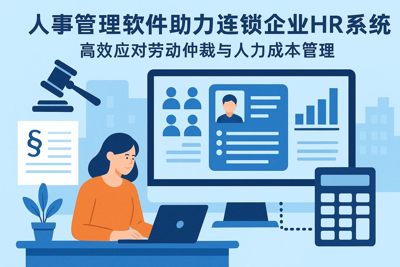 人事管理软件助力连锁企业HR系统高效应对劳动仲裁与人力成本管理