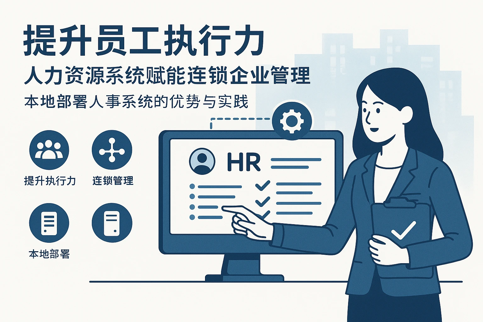提升员工执行力：人力资源系统赋能连锁企业管理——本地部署人事系统的优势与实践