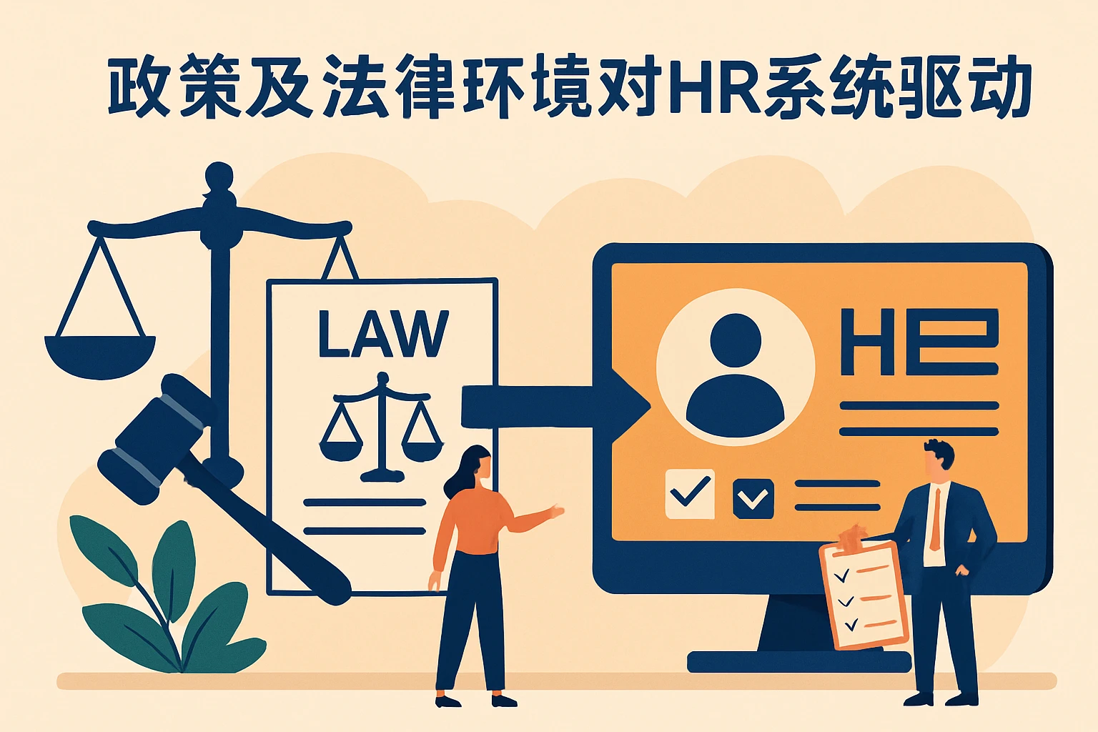政策及法律环境对HR系统的驱动