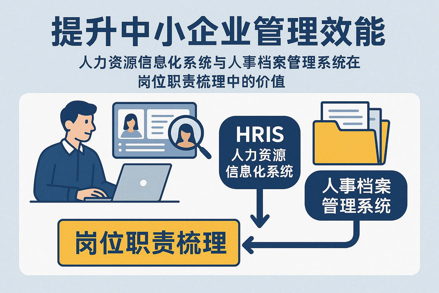 提升中小企业管理效能：人力资源信息化系统与人事档案管理系统在岗位职责梳理中的价值