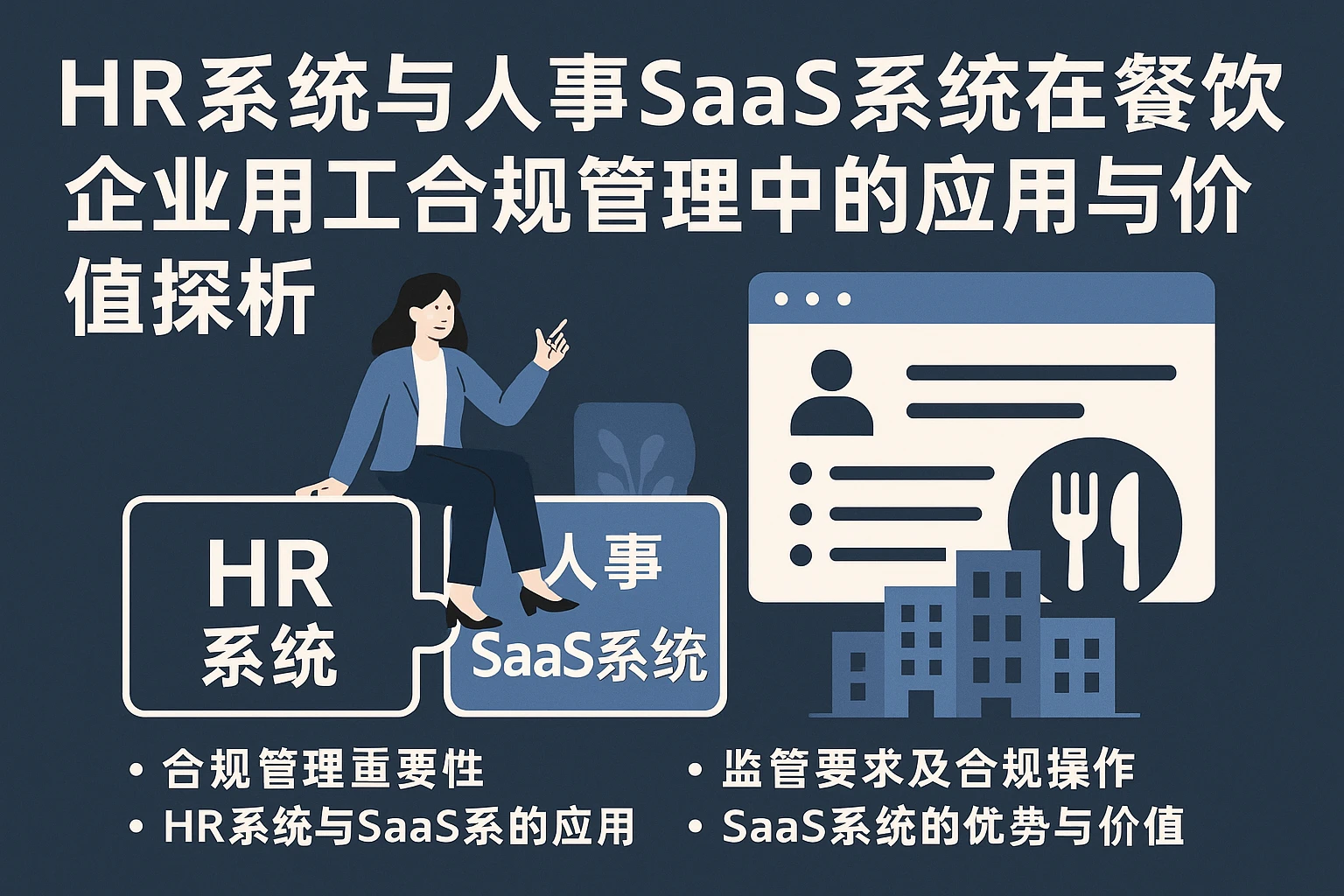 HR系统与人事SaaS系统在餐饮企业用工合规管理中的应用与价值探析