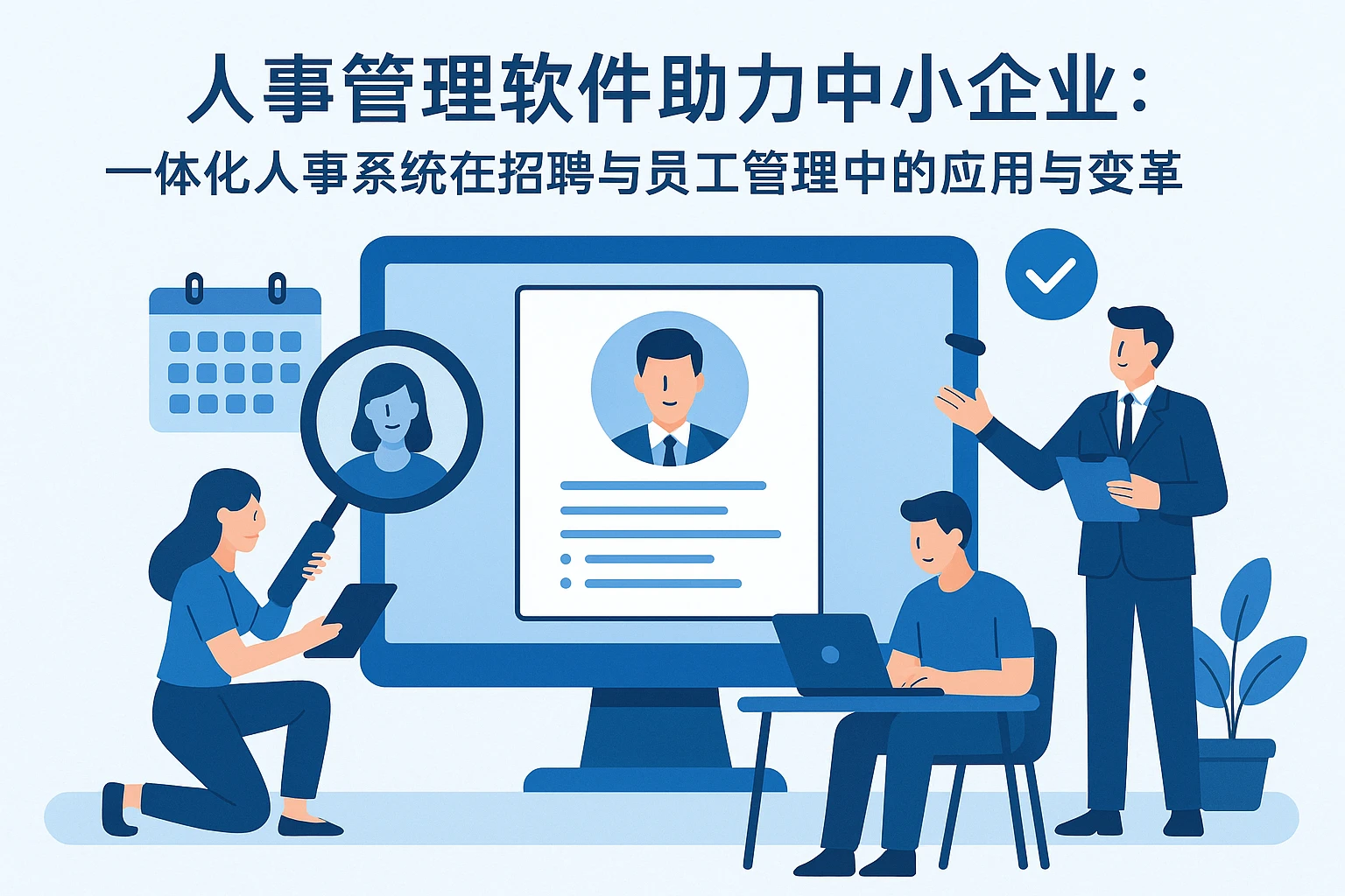 人事管理软件助力中小企业：一体化人事系统在招聘与员工管理中的应用与变革