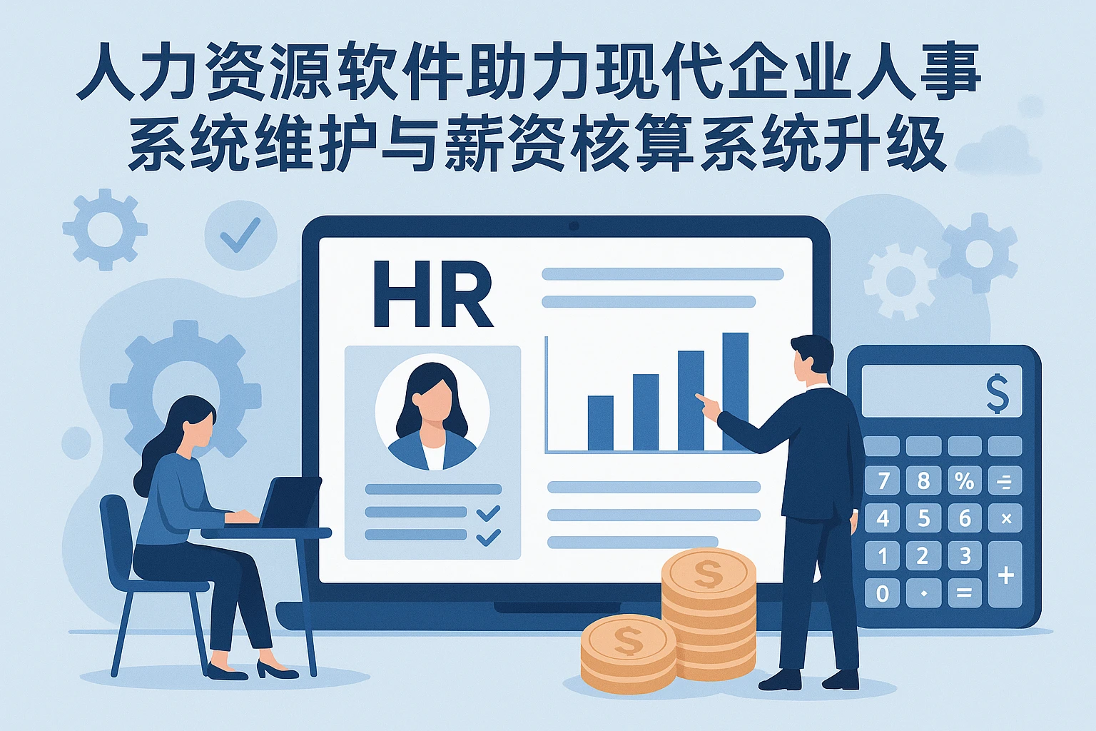 人力资源软件助力现代企业人事系统维护与薪资核算系统升级