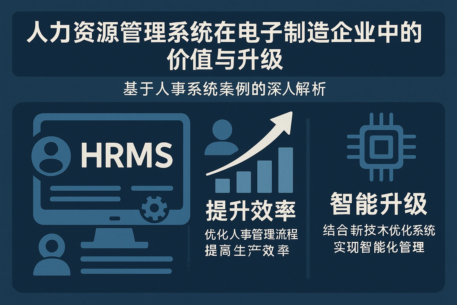 人力资源管理系统在电子制造企业中的价值与升级：基于人事系统案例的深入解析