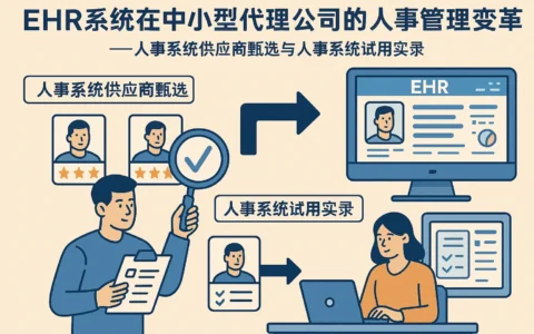 EHR系统在中小型代理公司的人事管理变革——人事系统供应商甄选与人事系统试用实录