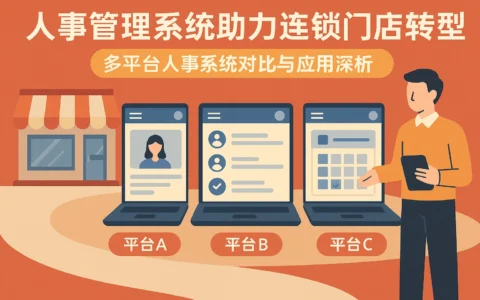 人事管理系统助力连锁门店转型：多平台人事系统对比与应用深析