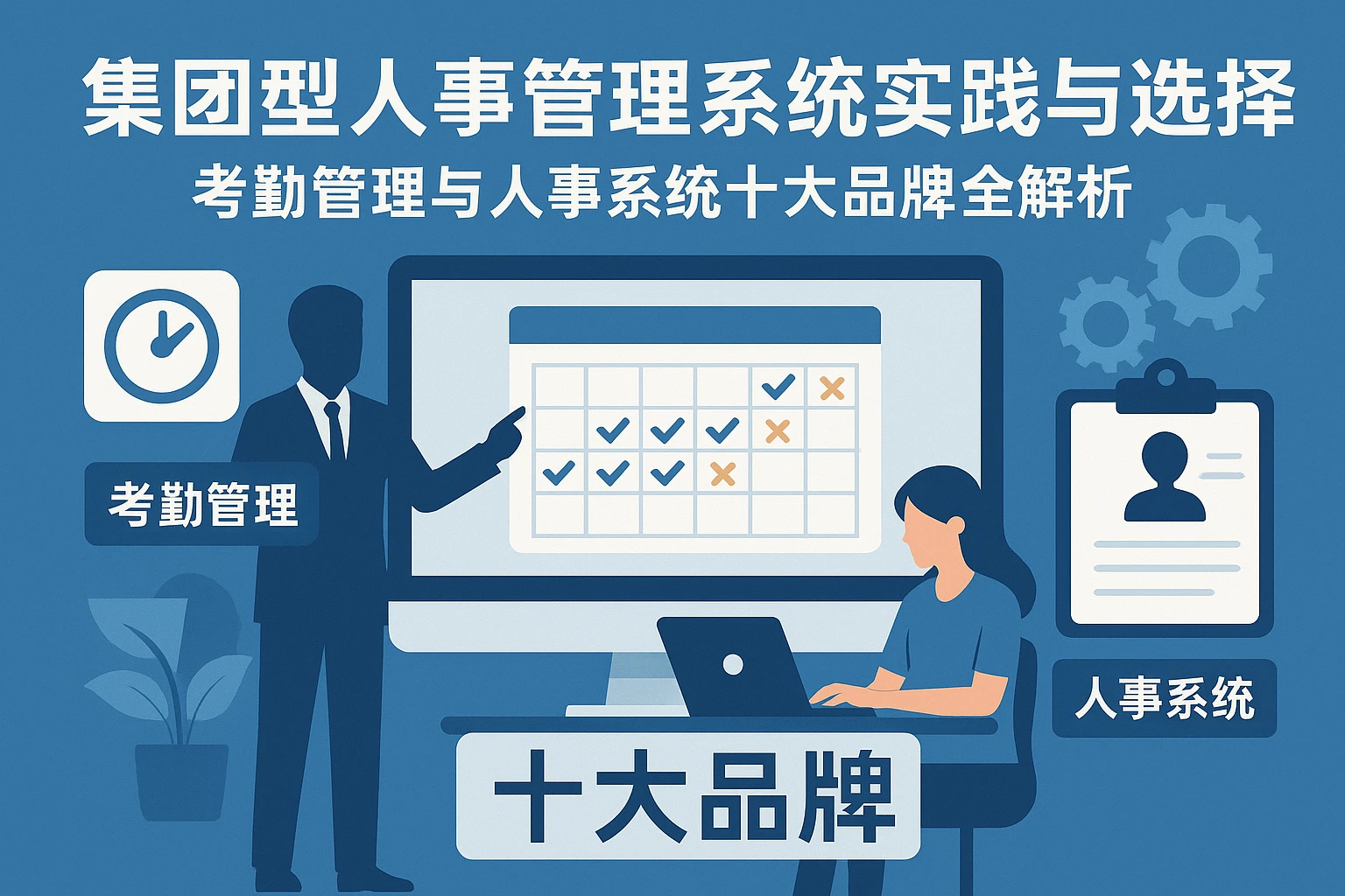 集团型人事管理系统实践与选择——考勤管理与人事系统十大品牌全解析