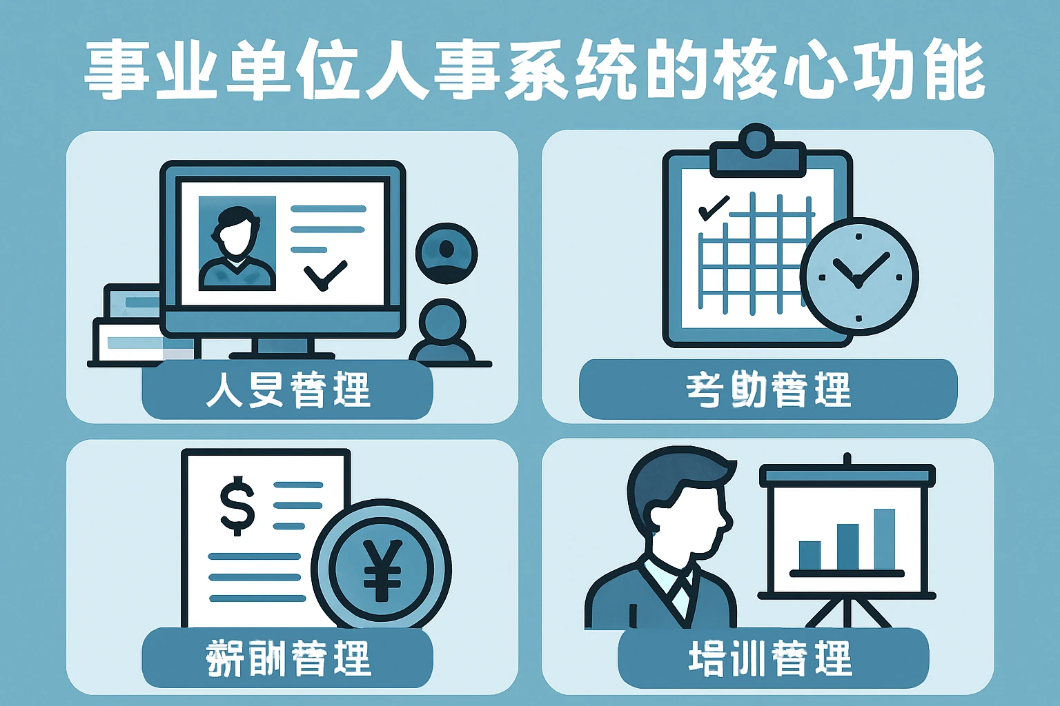 事业单位人事系统的核心功能