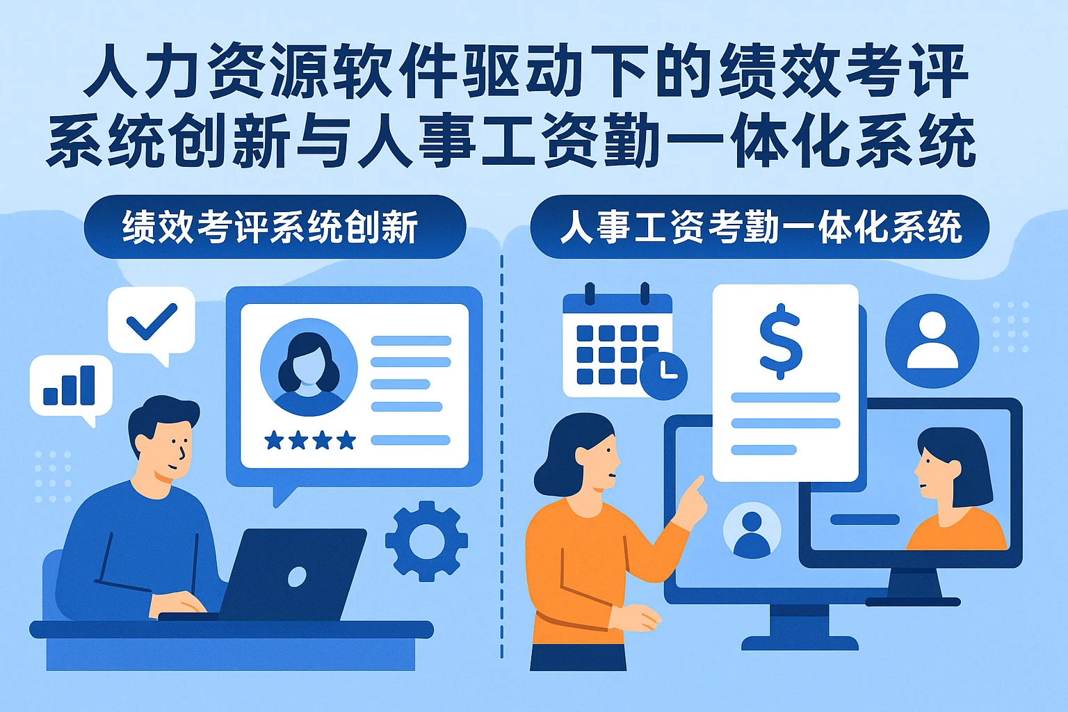 人力资源软件驱动下的绩效考评系统创新与人事工资考勤一体化系统落地实践