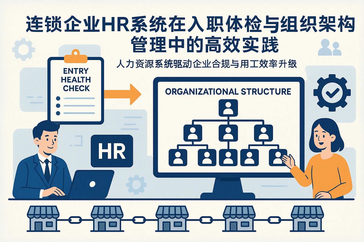 连锁企业HR系统在入职体检与组织架构管理中的高效实践——人力资源系统驱动企业合规与用工效率升级
