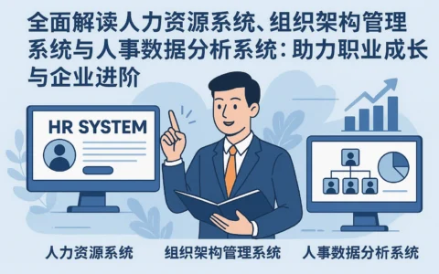 全面解读人力资源系统、组织架构管理系统与人事数据分析系统：助力职业成长与企业进阶