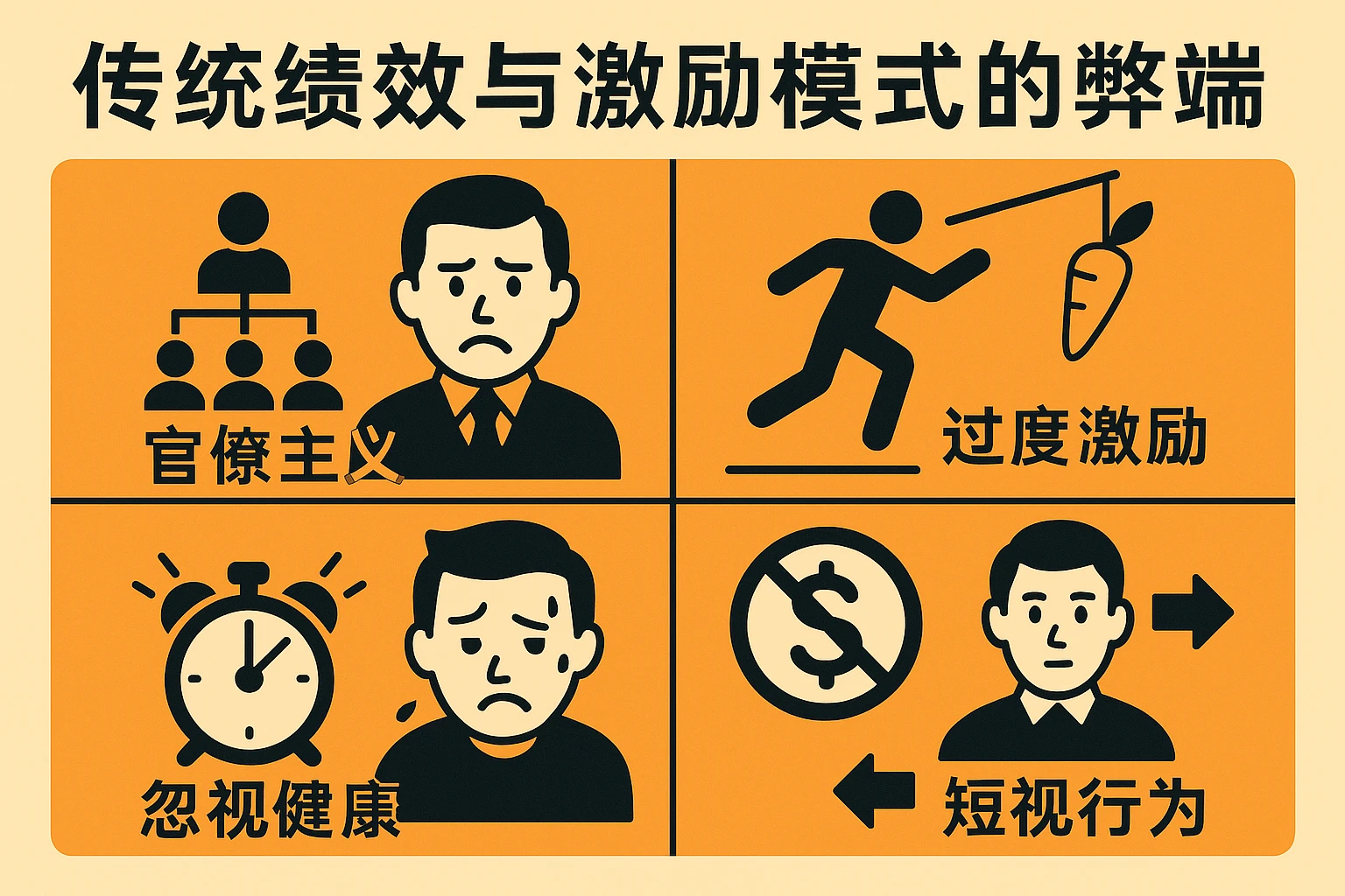 传统绩效与激励模式的弊端