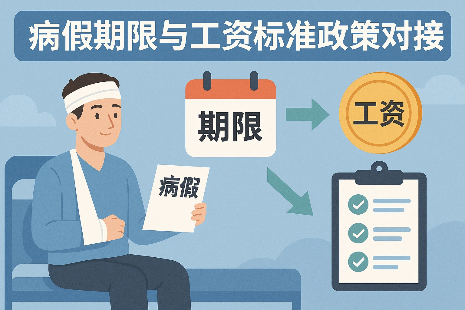 病假期限与工资标准的政策对接