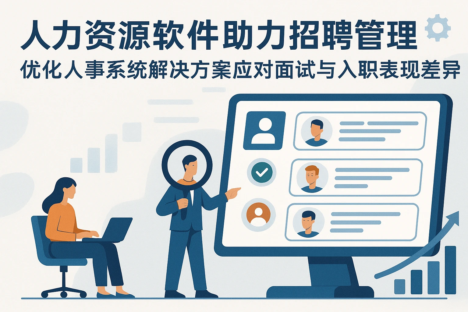 人力资源软件助力招聘管理：优化人事系统解决方案应对面试与入职表现差异