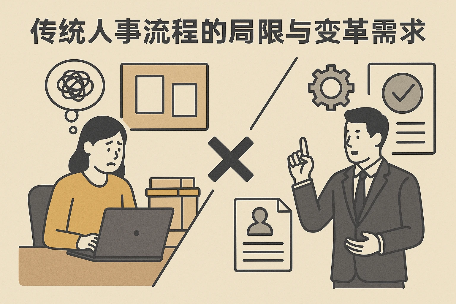 传统人事流程的局限与变革需求