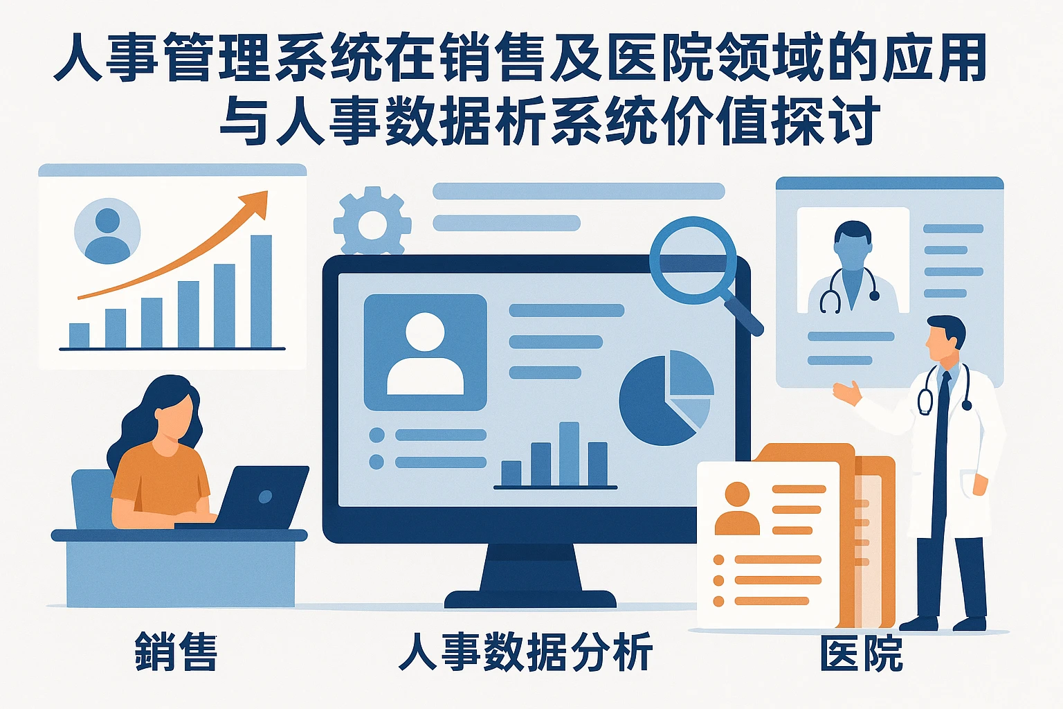 人事管理系统在销售及医院领域的应用与人事数据分析系统价值探讨