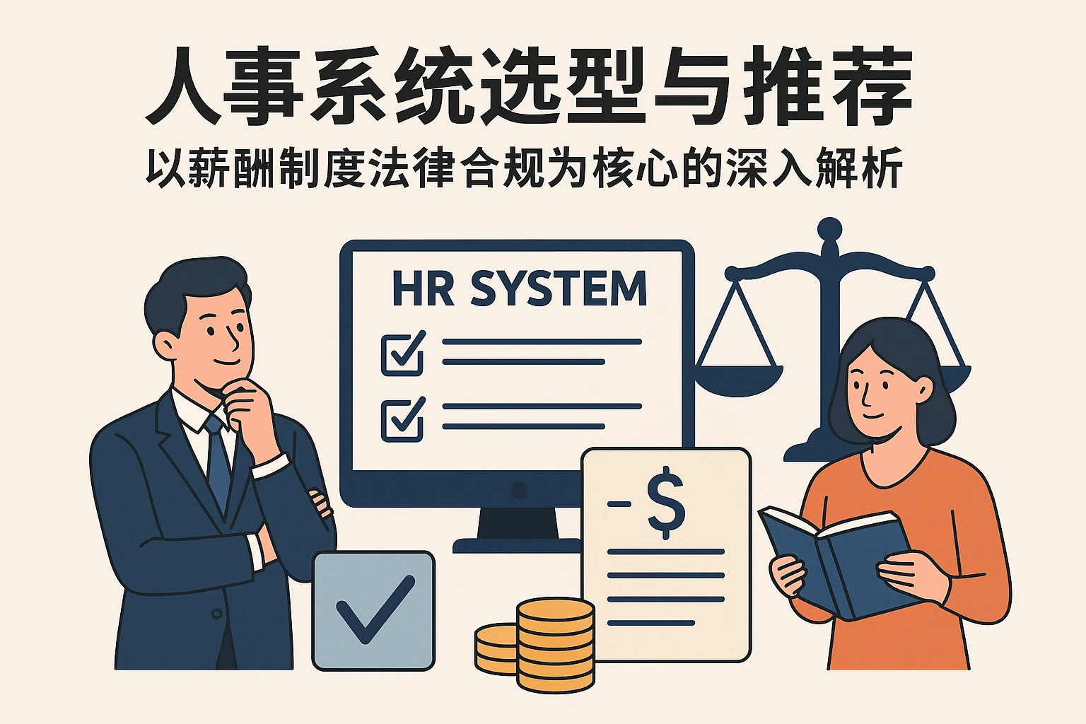 人事系统选型与推荐：以薪酬制度法律合规为核心的深入解析