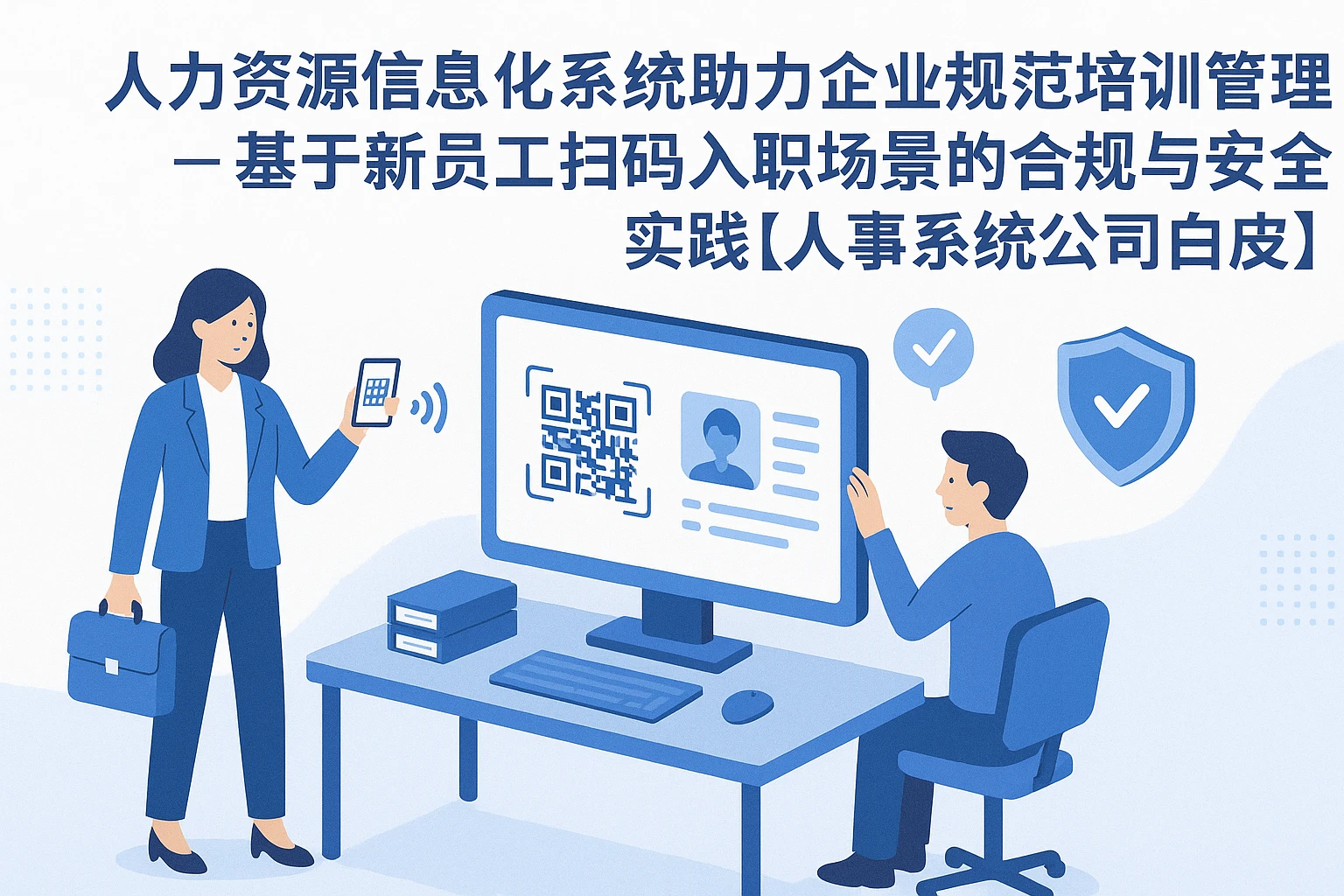 人力资源信息化系统助力企业规范培训管理 —— 基于新员工扫码入职场景的合规与安全实践【人事系统公司白皮书】