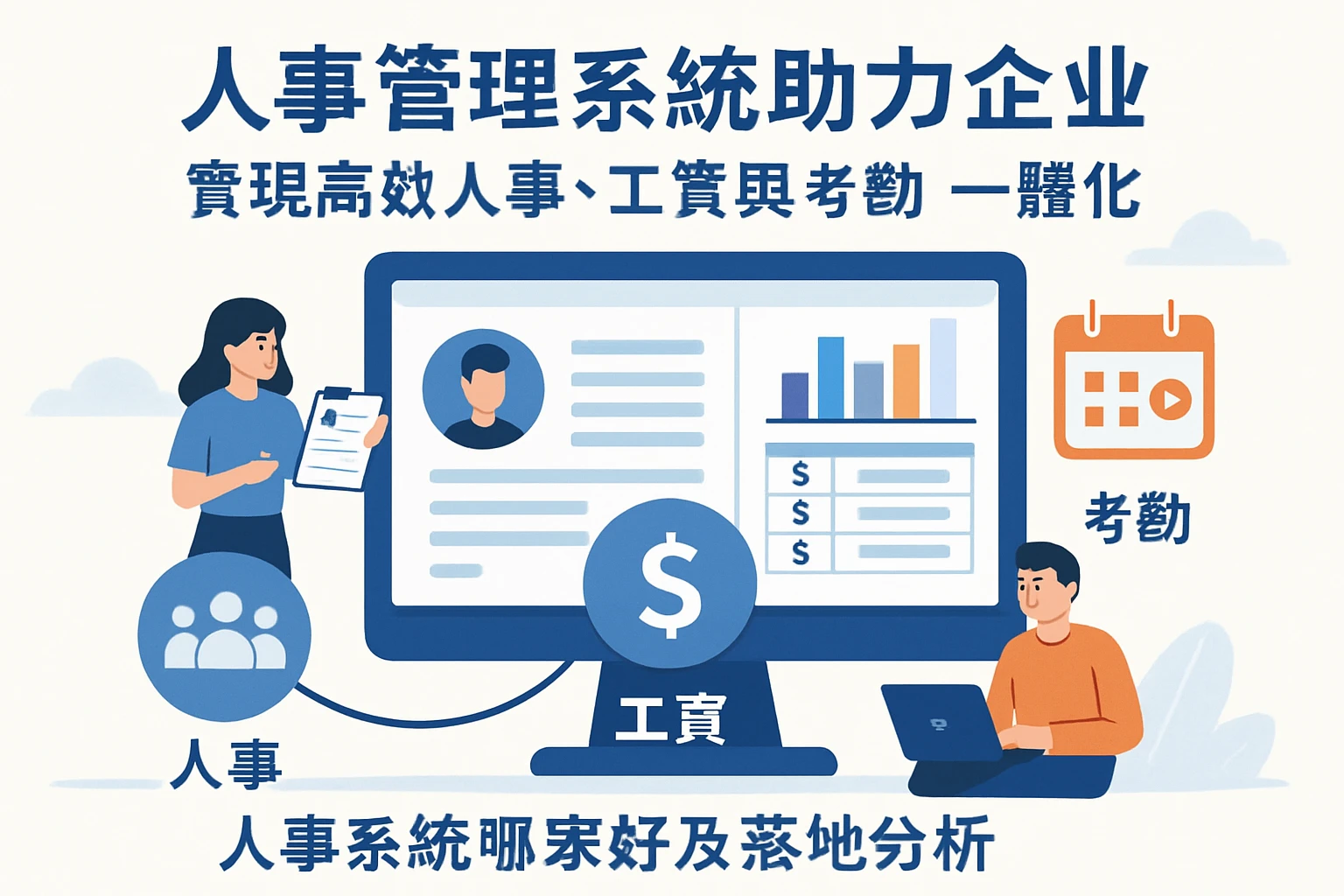 人事管理系统助力企业实现高效人事、工资与考勤一体化 —— 人事系统哪家好及落地分析