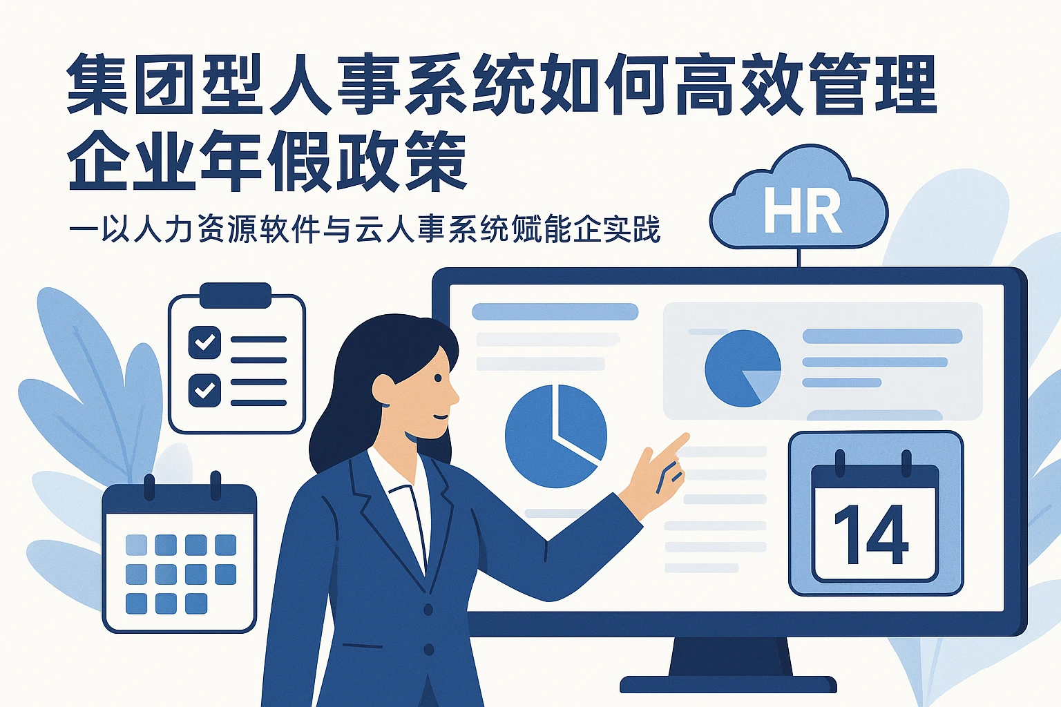 集团型人事系统如何高效管理企业年假政策——以人力资源软件与云人事系统赋能企业实践