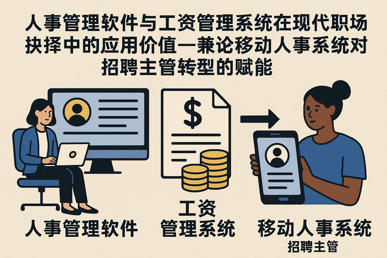 人事管理软件与工资管理系统在现代职场抉择中的应用价值——兼论移动人事系统对招聘主管转型的赋能