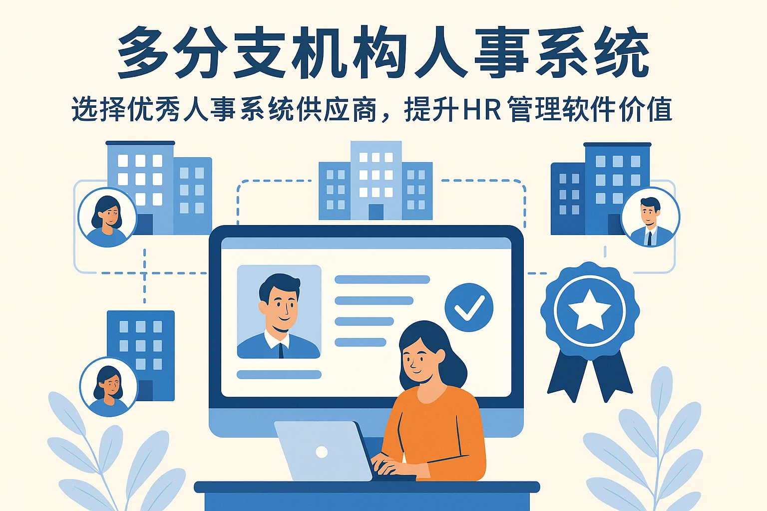 多分支机构人事系统：选择优秀人事系统供应商，提升HR管理软件价值
