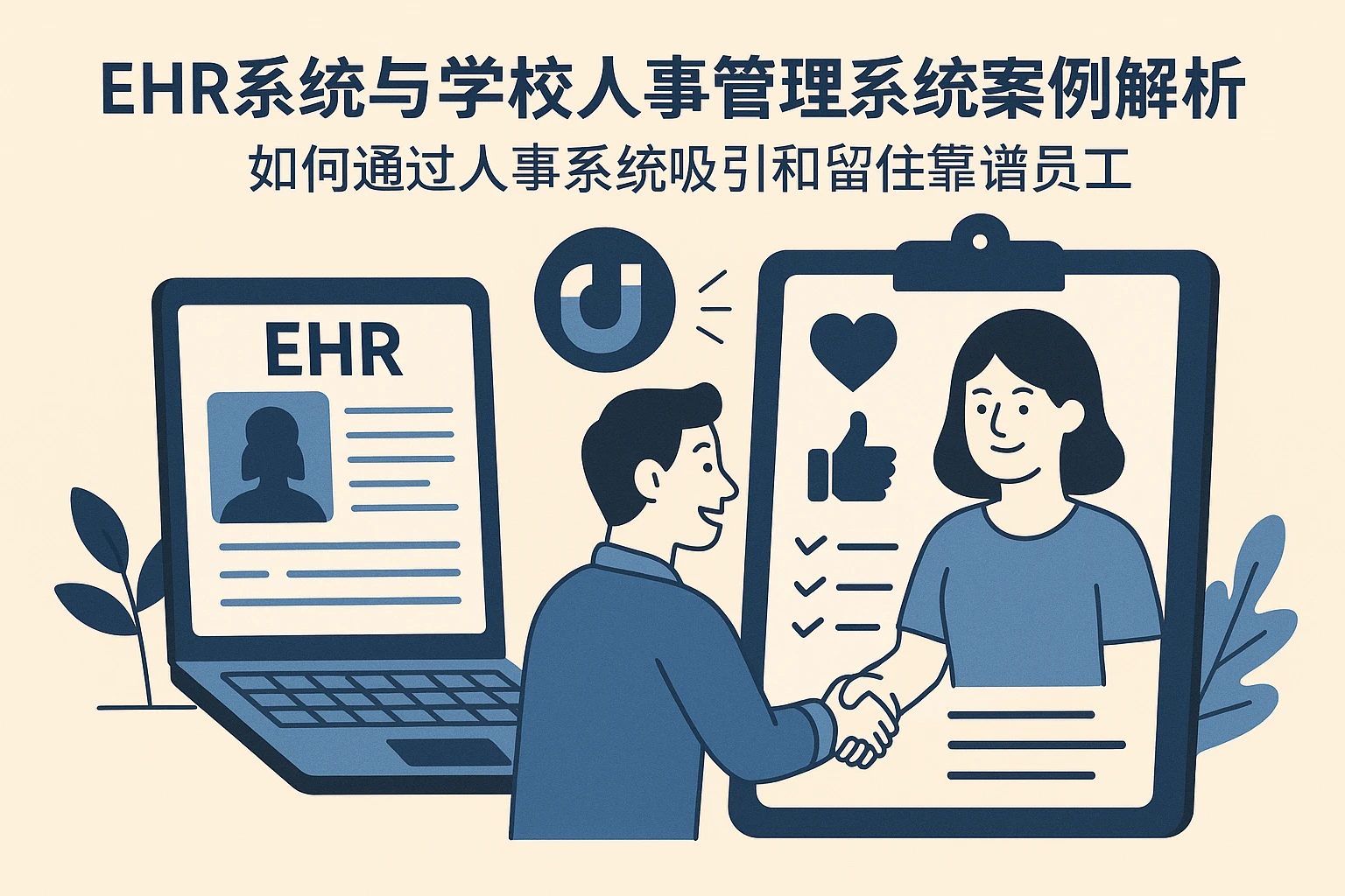 EHR系统与学校人事管理系统案例解析：如何通过人事系统吸引和留住靠谱员工