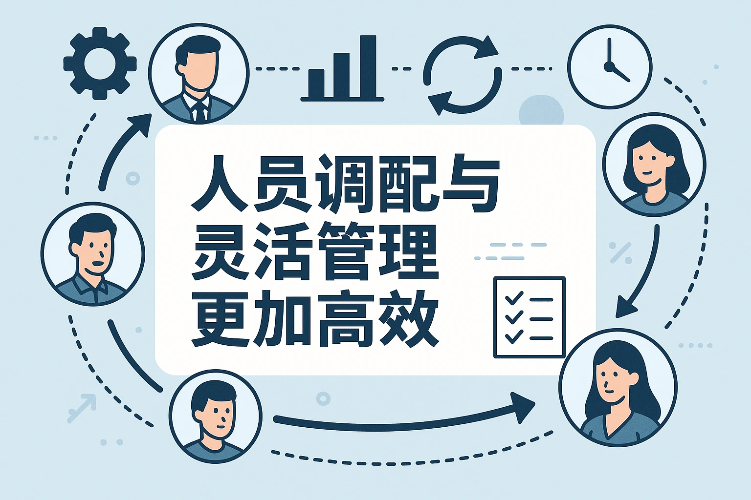 人员调配与灵活管理更加高效
