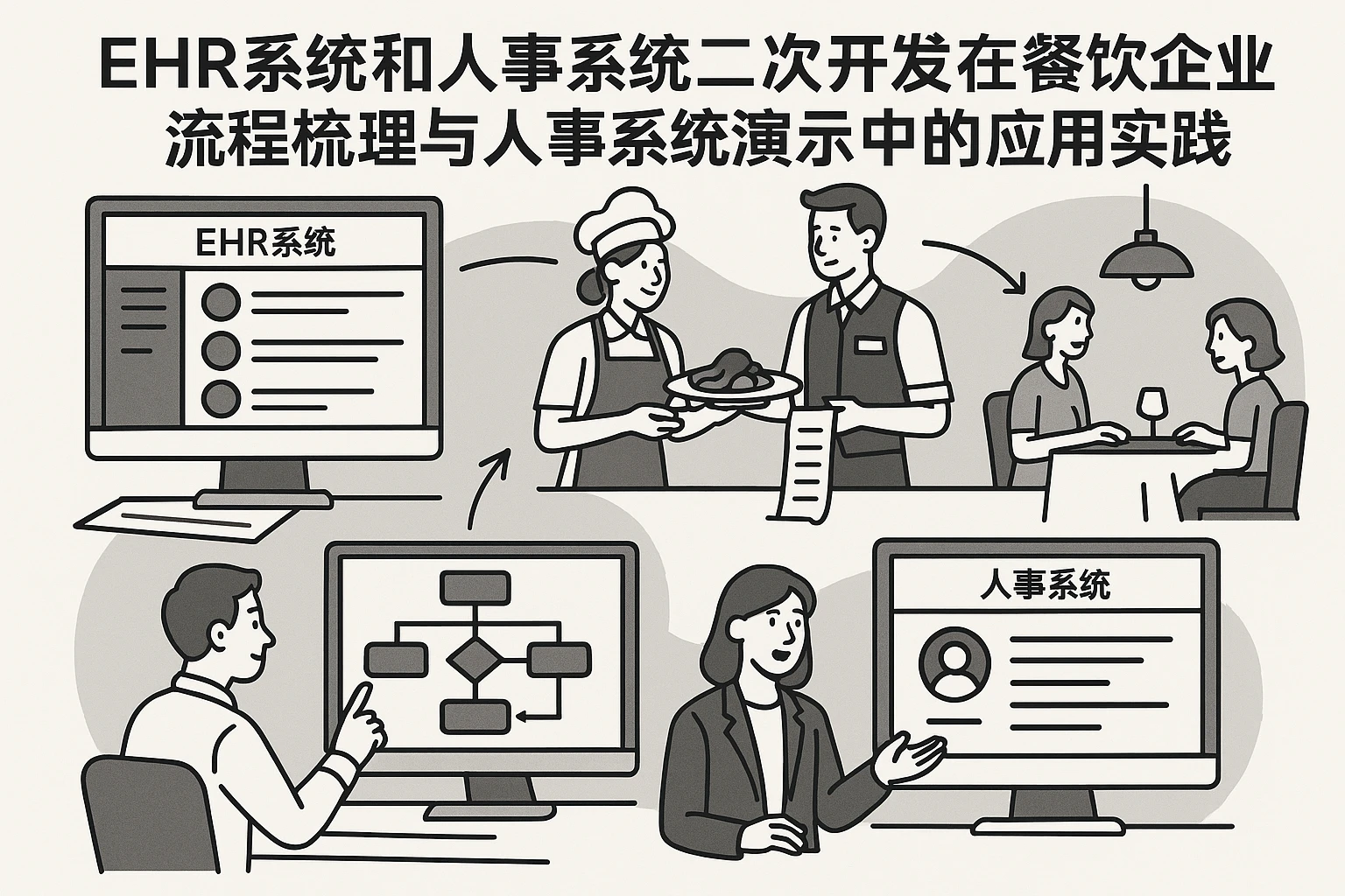 EHR系统和人事系统二次开发在餐饮企业流程梳理与人事系统演示中的应用实践