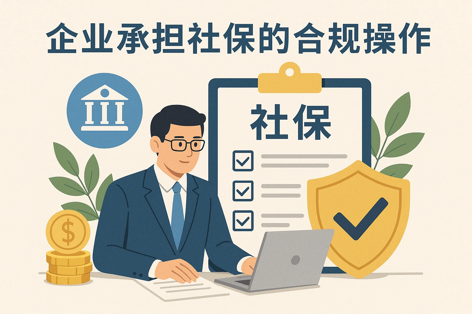 企业承担社保的合规操作