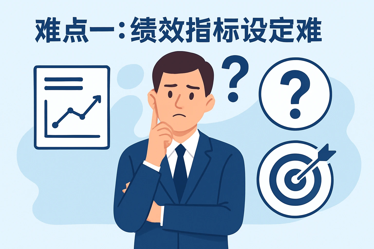 难点一：绩效指标设定难