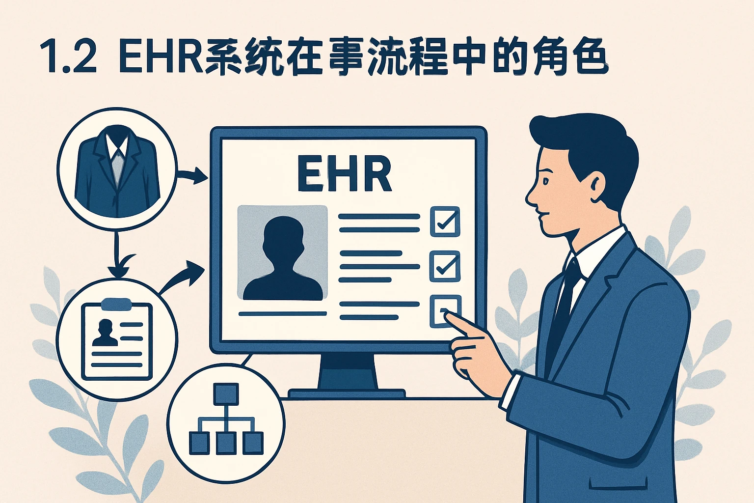 1.2 EHR系统在人事流程中的角色