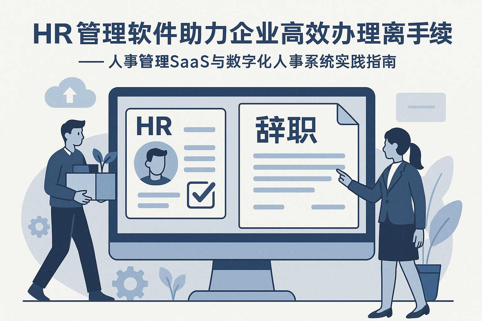 HR管理软件助力企业高效办理离职手续 —— 人事管理SaaS与数字化人事系统实践指南