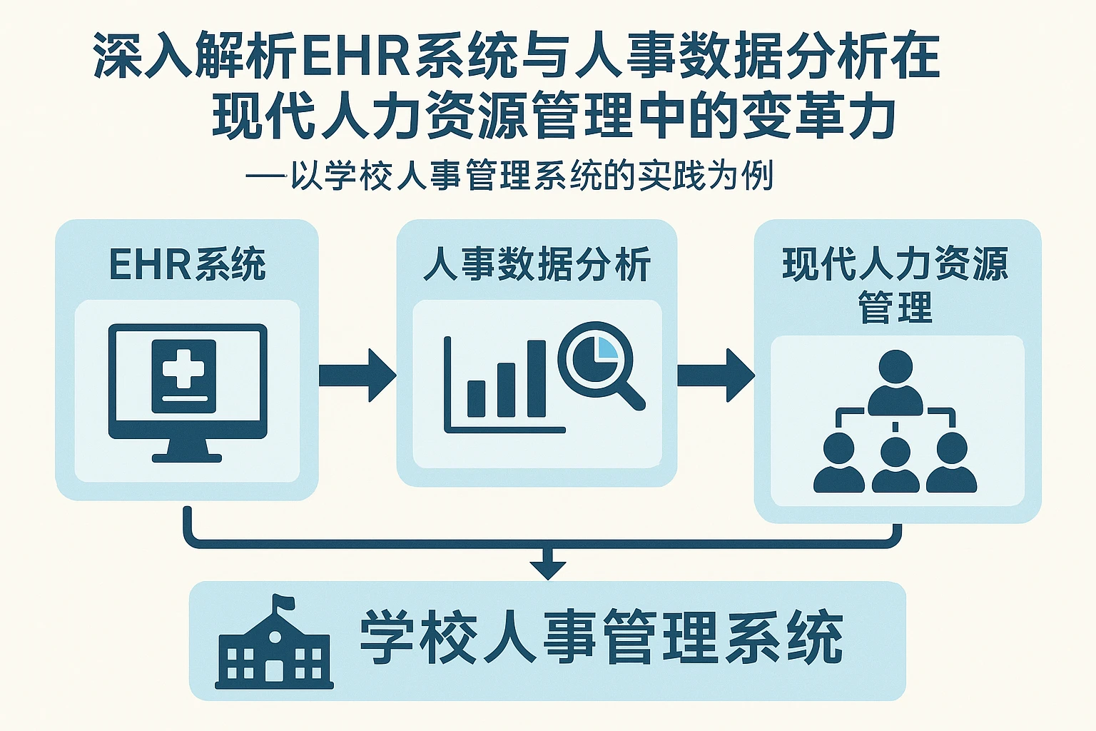 深入解析EHR系统与人事数据分析在现代人力资源管理中的变革力——以学校人事管理系统的实践为例