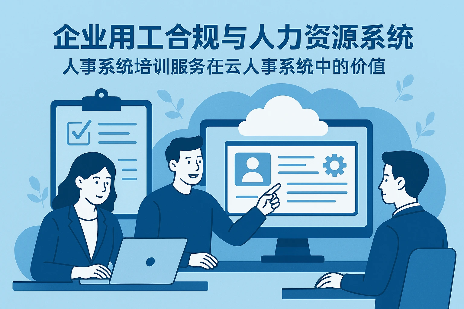 企业用工合规与人力资源系统：人事系统培训服务在云人事系统中的价值