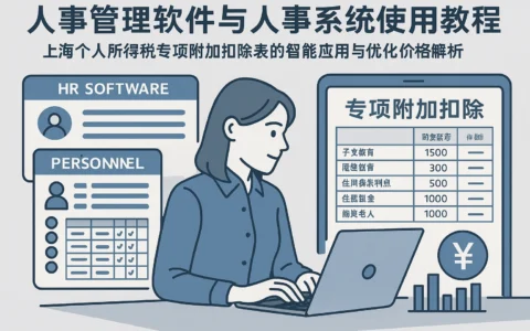 人事管理软件与人事系统使用教程——上海个人所得税专项附加扣除表的智能应用与优化价格解析