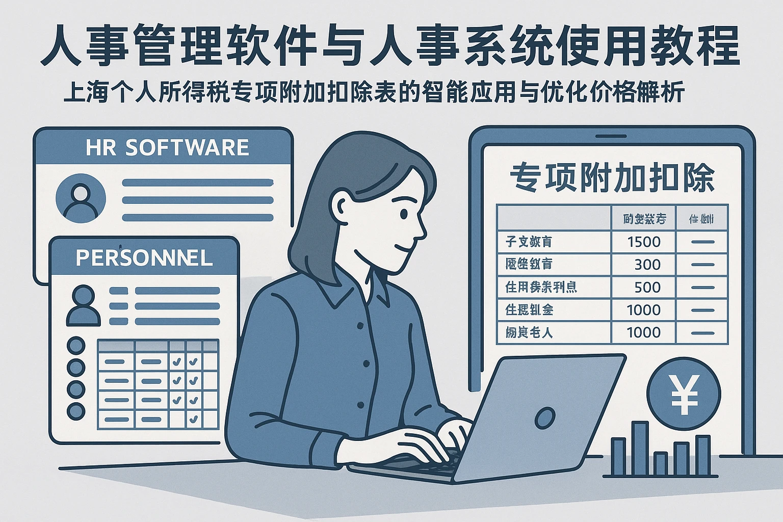 人事管理软件与人事系统使用教程——上海个人所得税专项附加扣除表的智能应用与优化价格解析