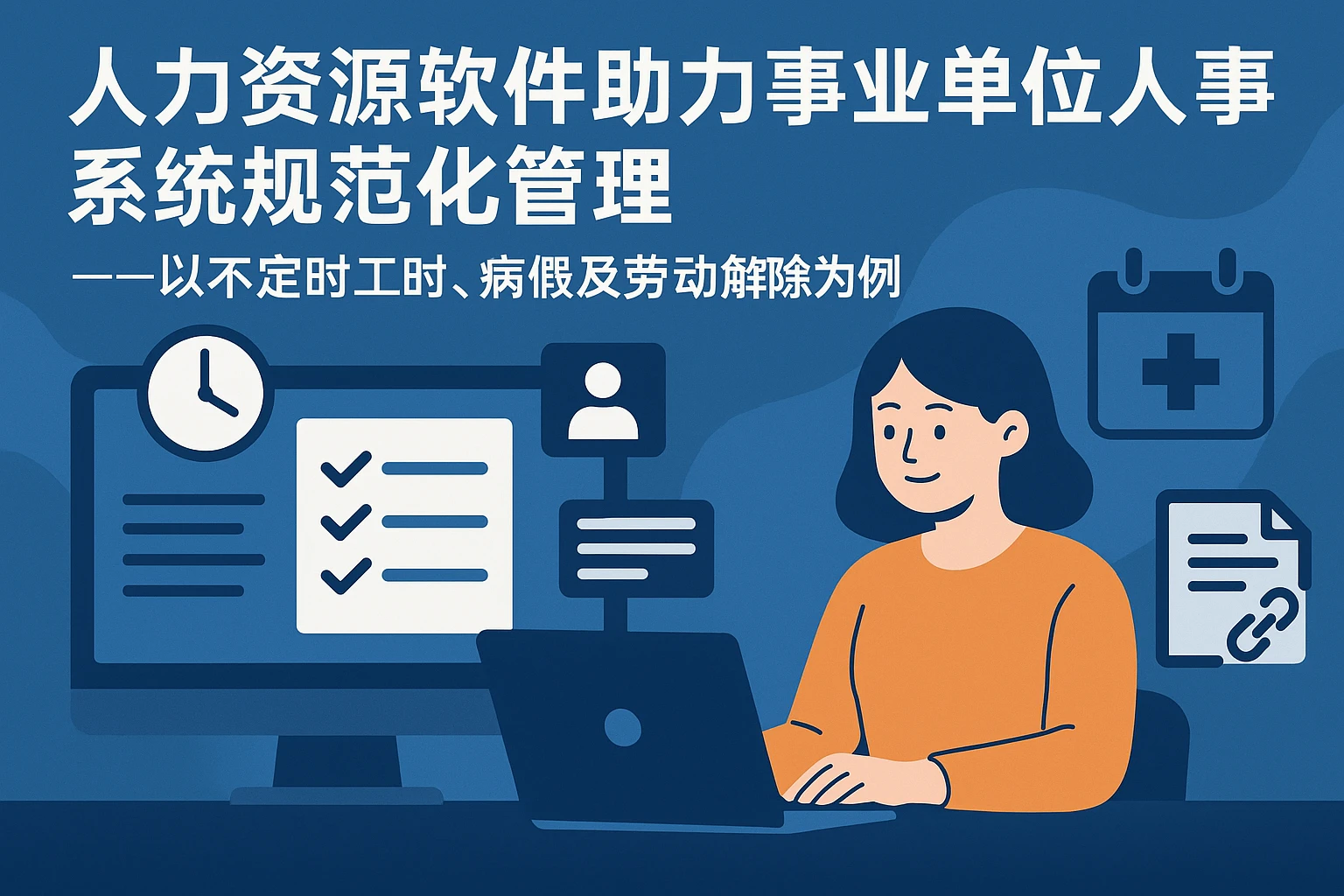 人力资源软件助力事业单位人事系统规范化管理——以不定时工时、病假及劳动解除为例