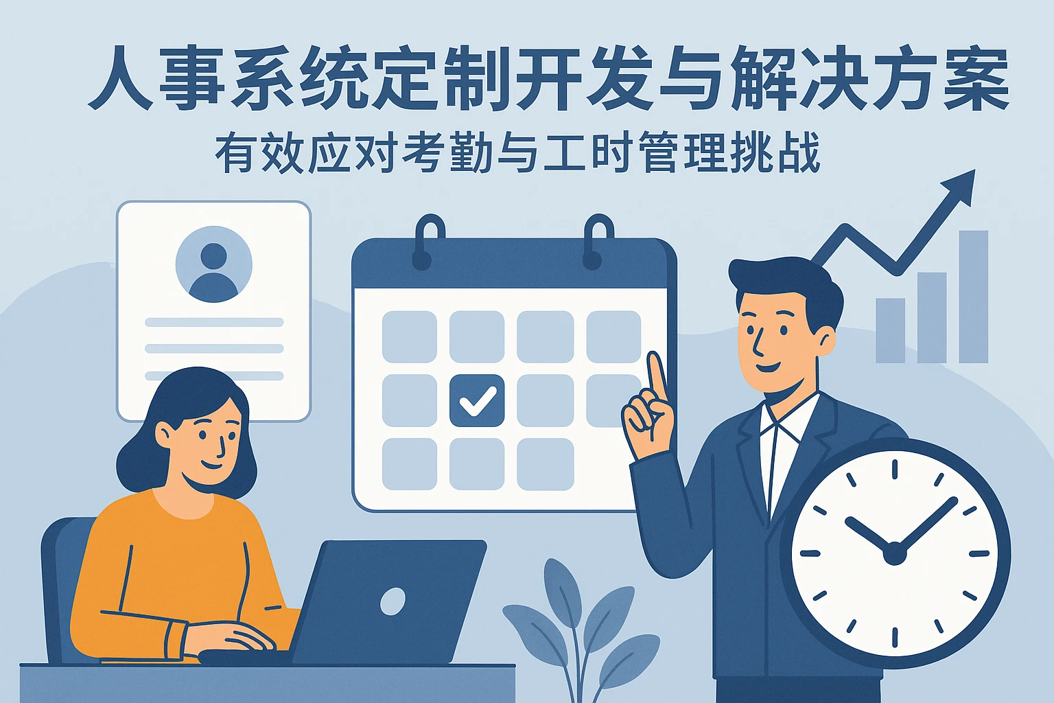 人事系统定制开发与解决方案：有效应对考勤与工时管理挑战