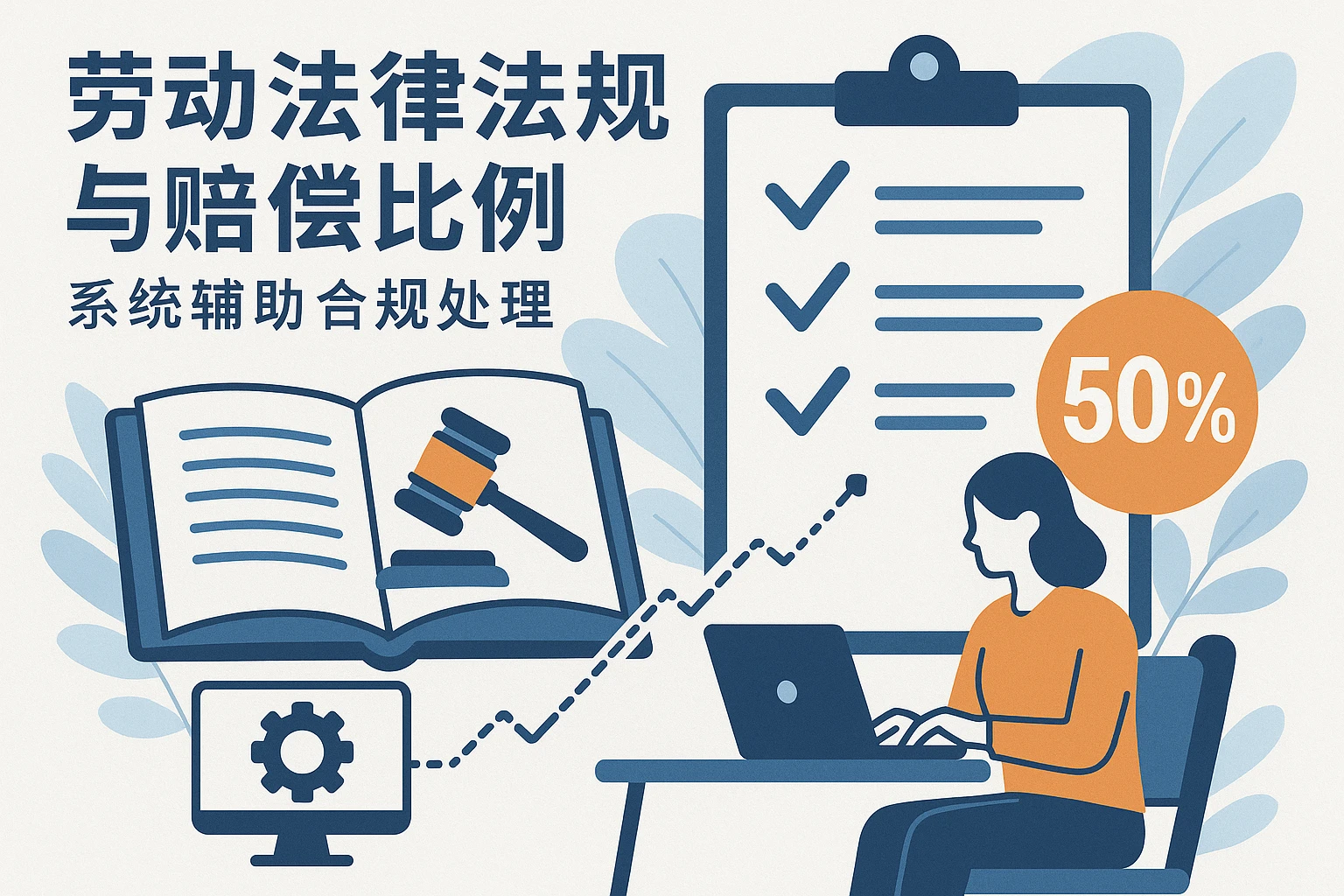 劳动法律法规与赔偿比例——系统辅助合规处理