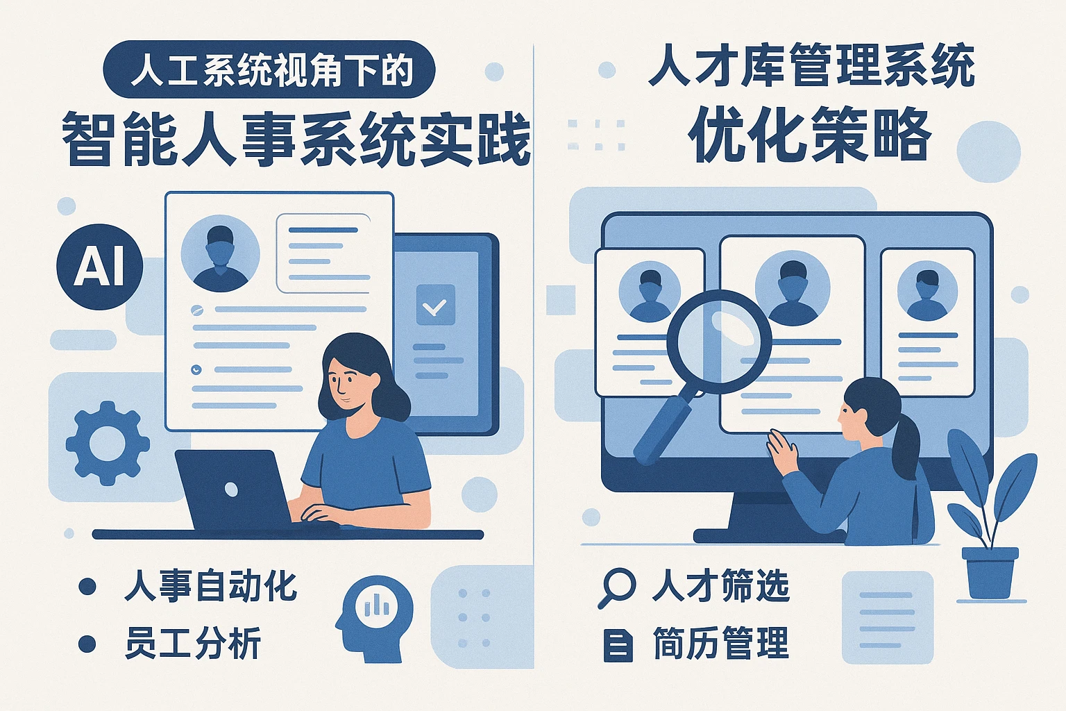 HR系统视角下的智能人事系统实践与人才库管理系统优化策略